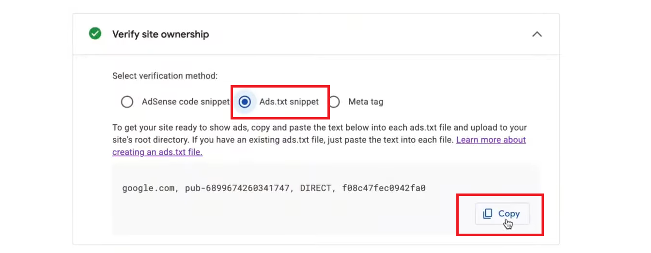 AdSense Ads txt Not Found Error
