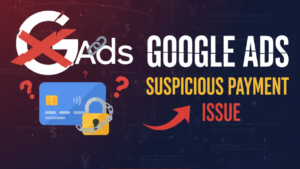 google ads suspicious payment