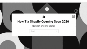 How To Fix Shopify Opening Soon 2026 (Launch Shopify Store)
