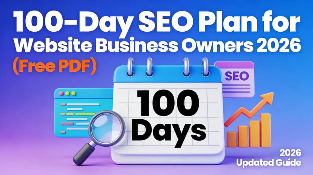100-Day SEO Plan for Website Business Owners 2026