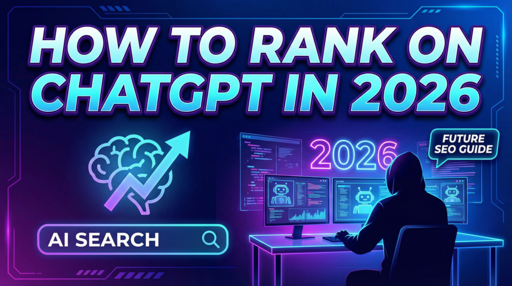 How to Rank on ChatGPT in 2026 – Complete SEO/AEO Guide