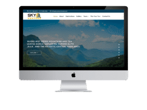 Sky Venture Travels - Travel agency website ( Sri Lanka )