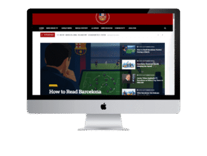BarcaBuzz - Website redesign ( Israel )